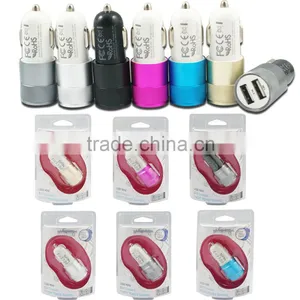 For IPhone Dual Port Universal USB Car Charger thumbnail-1