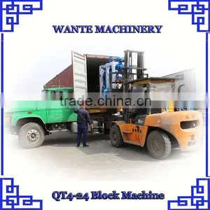 QT4-24 Easy Operate Hydraulic Automatic Cement Brick Making Machine thumbnail-3