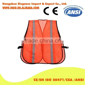 2016 Reflective Safety Clothing 100% Polyester Hi Vis Public Safety Vest thumbnail-2
