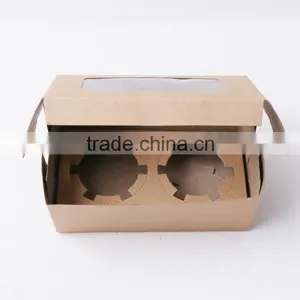 Recycled Brown Kraft Paper Food Box,paper Box for Food thumbnail-3