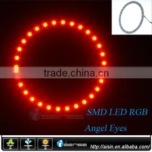 2014 New DC12v 2x 4x 6x Rgb Led Angel Eyes Red Blue Green White Light thumbnail-2