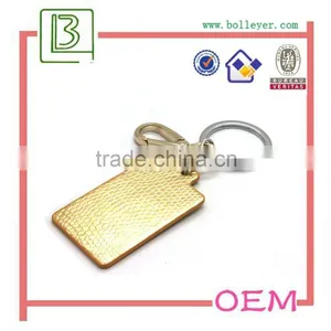 Gold Leather Keychain Holder For Wholesale thumbnail-3
