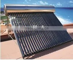 Solar Water Heater Heat Pipe Pressurized Solar Water Heater Elegant Appearance Solar Energy Water Heater Luxury Type 200L thumbnail-2