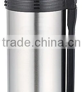 2014 Hot Sale Double Wall Stainless Steel Travel Coffee Pot With Handle 500ML 750ML 1000ML thumbnail-1