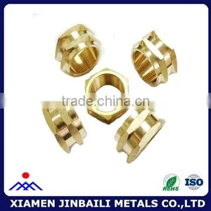High Quality Hexagon Brass Pipe Fasten Nuts thumbnail-1