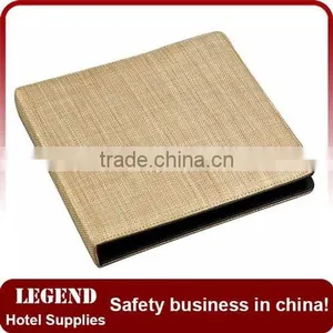 Ailbaba 3-ring Leather Portfolio Binder,guest Directory thumbnail-5