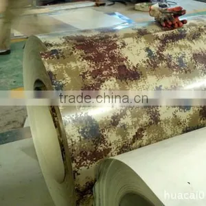New Beautiful Styles Camouflage Pattern Buildings Constructions PPGI 0.13mm-0.8mm Thickness Zinc Coated Steel Coils/Plates thumbnail-1