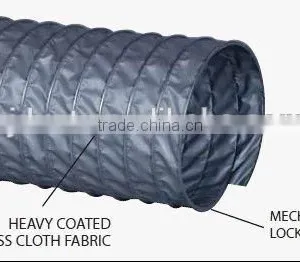 High Temperature Resistant Ventilation Flexible Canvas Duct Manufacturer thumbnail-2