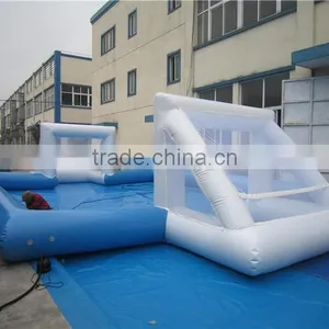 2016 Competitive Price PVC Tarpaulin PLATO Inflatable Football Field for Sale Quality Choice thumbnail-2