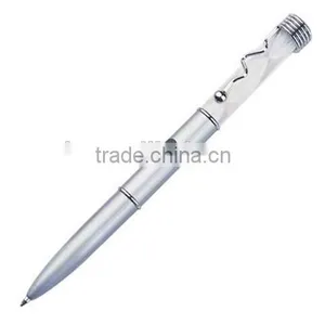 High Quality Classic Design Metal Flashlight Pen for Promotion thumbnail-1
