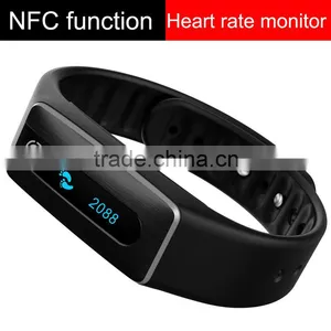 Free Sample NFC Waterproof OLED Display Bluetooth 4.0 Cicret Smart Bracelet thumbnail-1