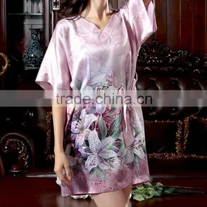 Hot Sexy Silk Sleepwear thumbnail-3