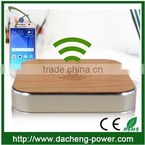 Best Selling Wood Alloy Frame Design Wireless Charger for Mobile Phone thumbnail-3