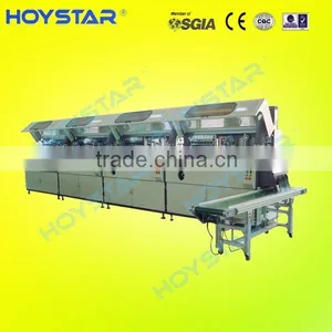 4 Color Cylindrical Automatic Silk Screen Printing Machine for Plastic Bottle thumbnail-1