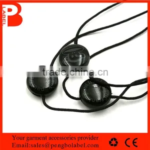 Garment Hang Tag Use Plastic Gold Foil Print Seal Tag String With Customized Logo Supplier's Choice thumbnail-4