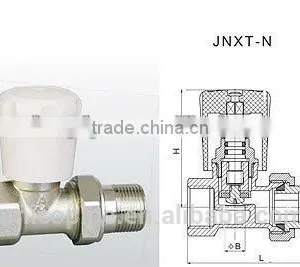 Amico Brass Angle Heating Valve/For Russia Market thumbnail-1