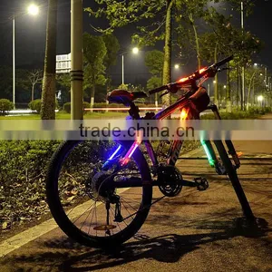 Led Flare Safety Colorful Flashing Light Flexible Stick for Bike thumbnail-3