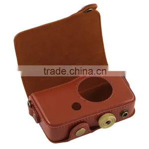 Factory Competitive Price High Class Mini Leather Camera Bag in Dongguan thumbnail-2