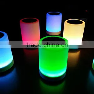 New Design 2016 With TF Card Colorful Speaker Subwoofer Bluetooth Speaker Led Bulb thumbnail-5