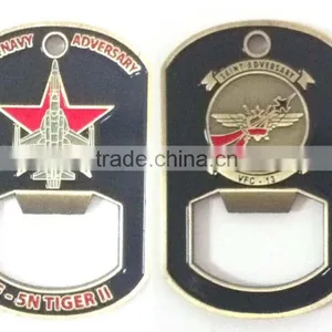 Soft Enamel Bottle Opener With Dog Tag thumbnail-1