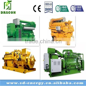 Wood Chip 200kW Biomass Gasifier Power Biomass Generator Made in China Crop Burning thumbnail-1