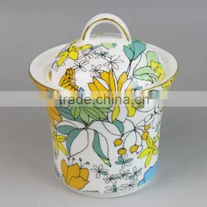 Ceramic Sugar Pot , Honey Jar , Jam Jar thumbnail-1