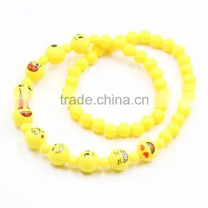 Whosale Fashion Friendship Mens Emoji Bead Bracelets thumbnail-2