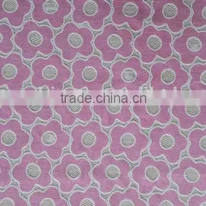 High Quality Wholesale Flower Design Lace Fabric thumbnail-4