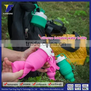 Wholesale Unique Design Silicone Disposable Drinking Bottle thumbnail-3