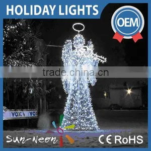 Angel Motif Outdoor Led Christmas Lights / Outdoor Lighted Christmas Angel thumbnail-1