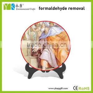 192mm Round Plate Home Decorative Table Craft,living Room Decor,bedroom Decor Craft thumbnail-1