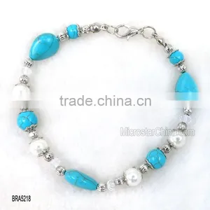 BRA5214 Wholesale ABS Crystal Glass Bracelet thumbnail-5