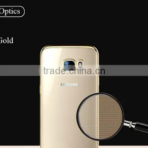 Clear Hard Back TPU Gold Electroplating Bumper Case Cover For Samsung S7 & S7 Edge thumbnail-4
