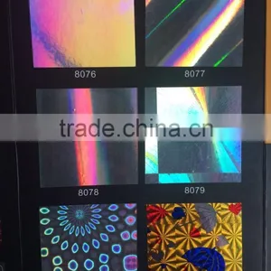 BOPP Glitter Laser Holographic Adhesive Film thumbnail-1