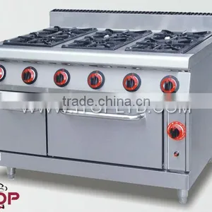 Gas Range With 6-burner & Oven for Sale thumbnail-1