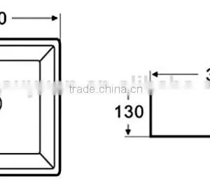 Y832 Washing Basins; Bowls Cheap Vanity Bathroom Sinks for Sale thumbnail-2