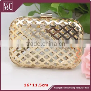 Gold Metal Purse Frame Wallet Clasps Frame thumbnail-1