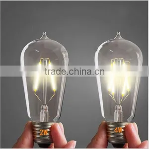 50000 Hours Working Time 220v 110v Edison Vintage Bulb thumbnail-4
