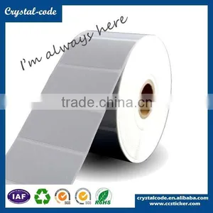 Tear Resistant Plastic PET Printing Aluminum Foil Label thumbnail-1