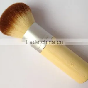 Mini Private Label Bamboo Hand Powder Brush thumbnail-1