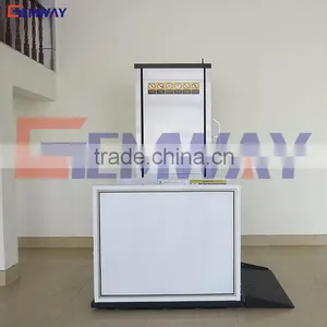 Factory Price Vertical Hydraulic Stair Wheelchair Lift for Home thumbnail-2