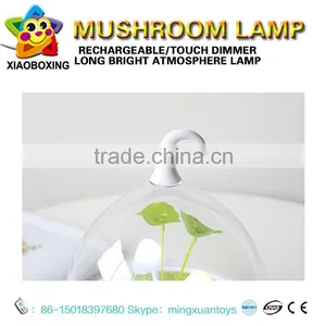 Spot Supply Colorful LED USB Rechargeable Sensor Lamp Mushroom Night Light thumbnail-6