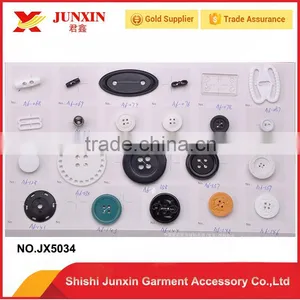 Garment and Apparel Round Shape Clothing Plastic Buckle thumbnail-1