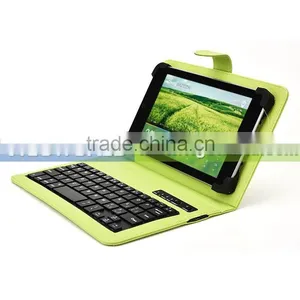 Booklet Style USB PC Keyboard Case With Slim Body in Size of 6"/7"/8"/9"/9.7"/10.1" Tablet Keyboard Case thumbnail-1