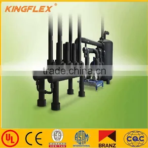 Rubber (elastomeric) Foam Pipe Insulation on LARGE Copper Pipe thumbnail-2