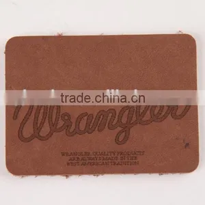 Leather Logo Patch Embossing Stamp in Garment Label thumbnail-5