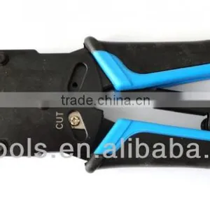 Hand Tools Supplier CAT5 Rj45 Rj11 Rj12 Wire Lan Network Cable Crimping Tool Strip Crimp Pc Network Tool 10p/8p/6p/4p thumbnail-5