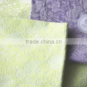 Jacquard Elastic Fabric for Girls' Dress Jacquard Lace Fabric thumbnail-2