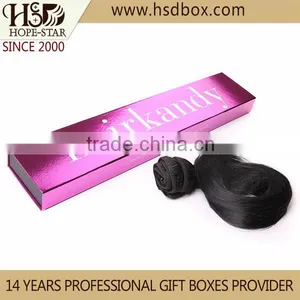 Personalized Custom Design Weave Hair Packaging Box thumbnail-1