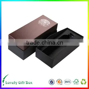 Wholesale Luxury Cardboard Paper Wine Glass Gift Box With Logo Gold Stamping thumbnail-5